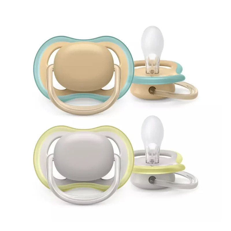 Philips Avent Succhietto Ultra Air Night 6-18m Maschio 2 Pezzi